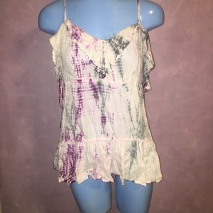 Free people tie dye top